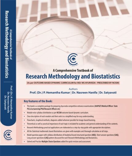 Research Methodology & Biostatistics for MD/MS Ayurveda (As per NCISM Syllabus)