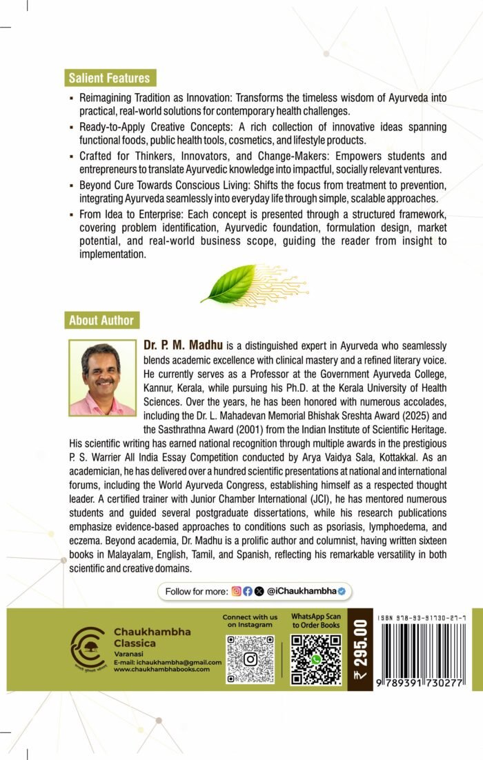 Innovate with Ayurveda - Practical Ideas for Student Innovation, Public Health and Startups - Image 2